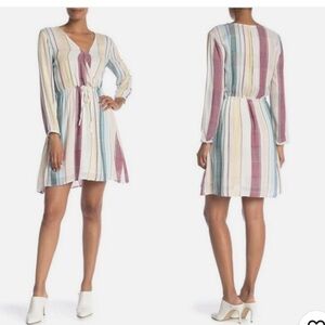 Rails Anthropologie Dress Faux Wrap